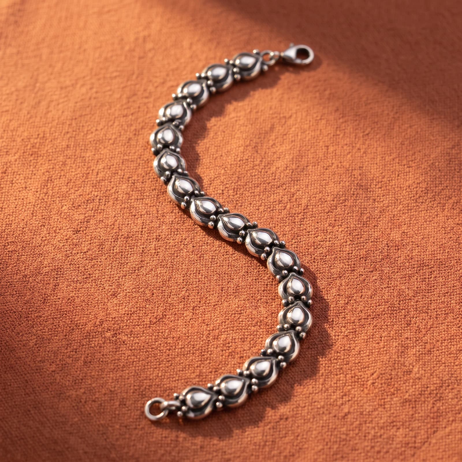 925 Silver Bajuband · Adjustable Armlet