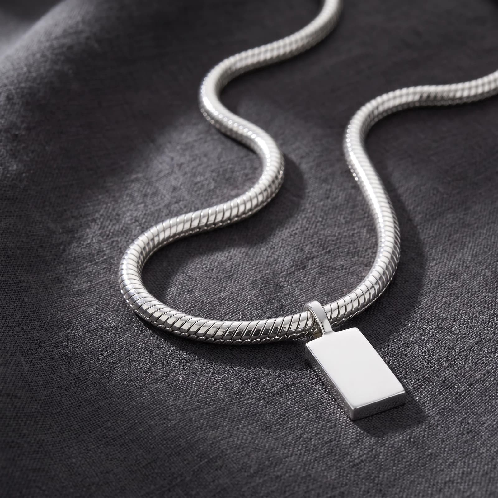 925 Silver Snake Chain for Men