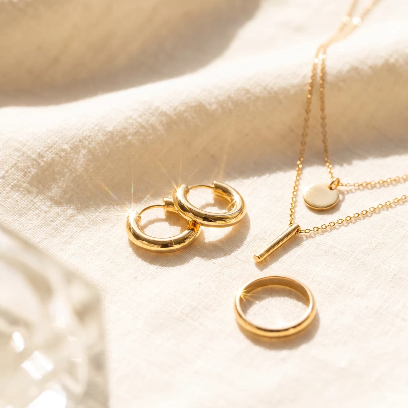 Gold-Plated Look
