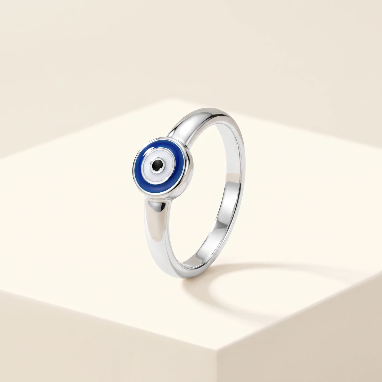 925 Silver Evil-Eye Ring · Nazariya