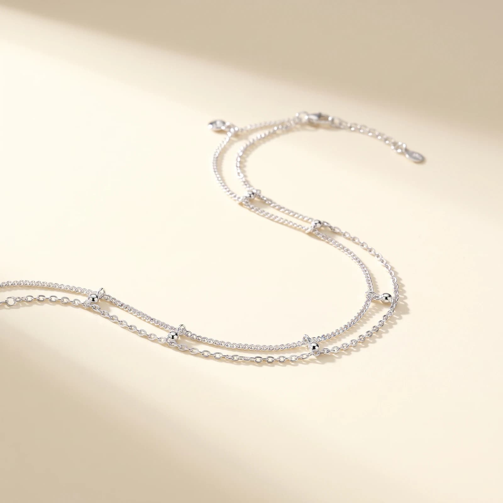 925 Silver Simple Daily-Wear Payal · Pair