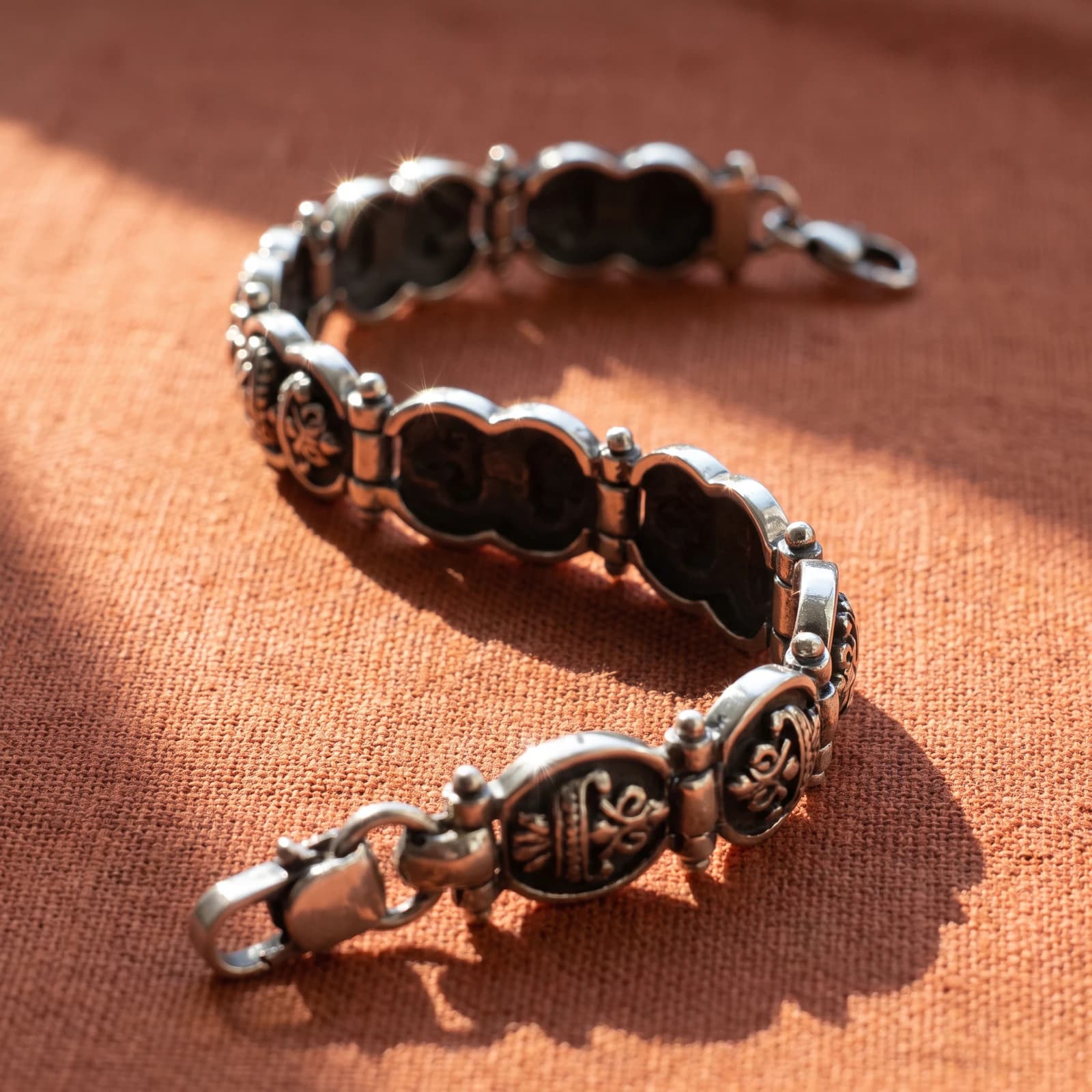 Oxidised Silver Bracelet · Chandi Tribal